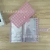 Álbum de cartões transparente A4 com 4 compartimentos para cartões postais, álbum de fotos 3 polegadas, álbum de coleção Polaroid, álbum de armazenamento de bilhetes de trem e ingressos de cinema