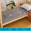 Colchão Espessado Colchão de Dormitório Estudantil Colchão de Cama Superior e Inferior Tapete de Dormir Almofada para Casa Alugada Dobrável Individual