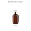 Nueva Botella Redonda Gruesa de PET de 100 ml para Artículos de Tocador de Viaje Portátil para Avión Botella Rellenable Botella para Limpiador Facial En Stock
