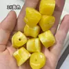Cuentas acrílicas irregulares de tocón de árbol de 16x20 mm con agujeros pequeños, adecuadas para ropa DIY, collares, bolsos y otros accesorios