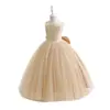 Nuevo Vestido Infantil Falda Tutú Frances Vestido de Princesa Veraniego Sin Espalda Vestido Transfronterizo para Niña de un Año