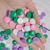 Contas de doces brilhantes coloridas DIY acessórios de joias artesanais acessórios de cabelo caseiros creme gel materiais de decoração de capa de telefone celular