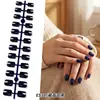 El Arte para Uñas Más Vendido de Amazon: Uñas Cuadradas Cortas de Color Sólido Más Vendidas, Alta Calidad, Alta Saturación, Set de 24 Piezas de Tamaños Variados, Uñas Postizas
