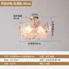 Luminária de teto de quarto de luxo estilo francês, design moderno europeu simples e de luxo leve, novo modelo 2026 lustre de flor de cinco pétalas, luminárias Zhongshan