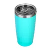 Taza térmica de acero inoxidable para Navidad transfronteriza, 20 oz, 304, taza de café, doble vacío, logotipo imprimible