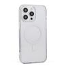 Botones Táctiles Inteligentes Son Adecuados para Fundas de Teléfono Móvil Apple 18Promax Funda Magnética Transparente Cubierta Protectora Engrosada Anti-Caídas 16