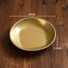 Plato Rectangular Vintage Dorado de Acero Inoxidable Plato Viejo para Barbacoa Plato Estilo Industrial Plato para Hot Pot Bandeja Vajilla para Barbacoa