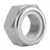 Acero Inoxidable 304 Estándar Americano Tuerca de Seguridad de Nylon UNF Antideslizante Auto-bloqueante Tapa de Tornillo Hexagonal de Bloqueo 2#1/2