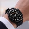 Correa de reloj deportiva de silicona de 22 mm para GT2, color liso, con hebilla de pasador.