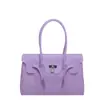Bolso Jelly con Hebilla de Cierre de Nicho Coreano para Mujer, Bolso Tote de Verano para el Uso Diario, Bolso de Hombro de Gran Capacidad a la Moda para Mujer