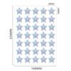 Adesivos Laser Transfronteiriços Estrela de Cinco Pontas Recompensa Infantil DIY Decorativo Livro Didático Presente Estrela Etiquetas Autoadesivas Coloridas
