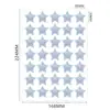 Adesivos de Estrela Impermeáveis Coloridos DIY Decoração de Diário Presente Estrela de Cinco Pontas Laser Etiquetas Adesivas Adesivos de Estrela