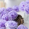 Fornecimento exclusivo transfronteiriço de cabeças de flor de peônia artificial rosa realistas, adequadas para casamentos, festas e decoração de casa