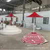 Pérgola de Fibra de Vidrio para Exteriores, Jardín, Árbol, Estanque, Paisaje, Pabellón Cuadrado, Forma Única, Patio Decorativo, Pabellón Parasol