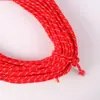 Corda Paracord 5mm Sete Fios Tecida à Mão 2m Material Artesanal DIY para Tecelagem de Pulseiras e Cordas Coloridas Trançadas