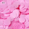Venta Caliente de Amazon Globo de Papel Relleno de Confeti de Papel Lentejuelas 2.5cm Color Paquete de 50g Lanzar Puntos Redondos de Papel