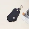 Estojo de Couro Genuíno e Couro PU para Chave de Carro, Personalizável com Logo, Capa de Couro Universal, Bolsa de Cintura, Adequado para Toyota e Volkswagen