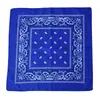 Bandana de punto poliéster turbante flor de anacardo poliéster algodón multifuncional estampado Paisley cuadrado transfronterizo