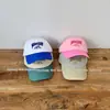 Gorra de Verano Fina Estilo Coreano para Niños, Gorra de Béisbol de Secado Rápido con Protección Solar para Niños y Niñas, Gorra de Sol con Bloqueo de Color para Exteriores