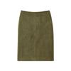 Estilo Europeu e Americano Transfronteiriço Aliexpress Comércio Exterior Roupas Femininas Zr Pronta Entrega Novo Decote Quadrado Estampado Saia Textura Camurça de Peixe