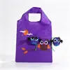 Bolsa de Compras Plegable para Supermercado, Bolsa de Almacenamiento de Regalo de Poliéster con Dibujos Animados Tridimensionales, Bolsa Publicitaria Portátil, Bolsa Ecológica