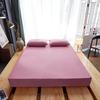 Gorro de Cama Impermeable de Color Sólido Transfronterizo Cubierta Protectora para Colchón Cremallera Seis Lados Todo Incluido Cubierta Antipolvo Bolsa de Cama a Prueba de Orina Almohadilla Marrón Cama