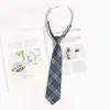 Accesorios para Camisa de Golpe Libre de Personas Estilo Japonés Corbata Azul Estilo Académico jk Patrón Perezoso Vestido Académico Lazo de Corbata Mano de Mujer dk