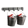 Ganchos Adhesivos de Acero al Carbono para Paredes de Cocina, Ganchos de Pared, Ganchos Adhesivos sin Taladro para Baño y Aseo, Ganchos de Pared para Ropa