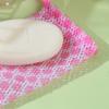 Bolsa de burbujas para jabón hecha a mano de fábrica, bolsa doble para jabón, bolsa de red de burbujas para limpiador facial, puede ser adsorbida