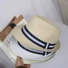 Chapéu de Praia Britânico para Cavalheiros Chapéu Masculino Moda Coreana Jazz Chapéu de Viagem Chapéu de Palha para Terno Chapéu de Sol de Verão
