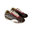 Zapatillas Deportivas para Mujer 2026 Primavera/Otoño Estampado de Leopardo Versátiles Casuales con Cordones Puntera Redonda Suela que Aumenta la Altura Estilo de Entrenamiento Alemán