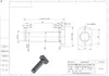 Flange de junta articulada tipo flange de lado plano com anel de retenção pino cantilever de aço 45# núcleo do eixo WHE01 em estoque