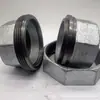 Accesorios para Tuberías de Fontanería y Contraincendios Galvanizados Norma Británica, Hierro Maleable Conexión de Rosca para Aceite Codo 330, Resistente a la Presión, Anticorrosión, Duradero