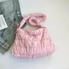 Shuai Mijia 2026 Bolso Nuevo Plegado Nube para Mujer, Bolso Tote Ligero de Gran Capacidad, Bolso de Hombro Estilo Coreano Tipo Burbuja
