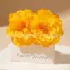 Amazon Transfronterizo Frescos Coloridos Pendientes de Flor de Girasol Dulce Atmósfera Pendientes Colgantes de Flor de Tulipán Joyería