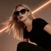E06S(Heycyan)Traducción IA Minutas de Reunión Cámara de Video Antivibración de 13 Megapíxeles Gafas Inteligentes