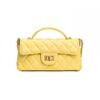 Bolsa Pequena Bordada Matelassê Bolsa Feminina 2025 Novo Estilo Bolsa Quadrada Pequena de Mão Bolsa Transversal de Ombro Pequena Estilosa Estilo Chanel com Corrente