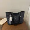 Bolsa de ombro/axila tote grande e moderna, estilo doce e fresco, tendência europeia e americana, nova para 2026, de travessia de fronteira