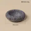 Grava de Cristal Yeso Roca Volcánica Tazón Desmagnetizador Morado Amarillo Blanco Piedra Cruda Tazón de Aromaterapia sin Llama Decoración del Hogar Citrino