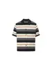 2026 Verão Macio e Delicado Nova Chegada Malha Vazada Manga Curta Camisa Masculina Nova Tendência Respirável Ombro Normal Slim-Fit Top