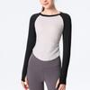Ropa de yoga de otoño e invierno blusa de manga larga top para mujer ropa deportiva de alta calidad para entrenamiento de Pilates ropa de fitness