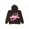 Moletom Oversized com Zíper no Rosto Streetwear Primavera Y2k Gótico Punk Estampa de Estrela Blusão Tendência