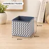 Serie de cajas de almacenamiento para ropa interior y ropa, tela no tejida, cajas organizadoras multitaladro, contenedores de almacenamiento para armario de dormitorio