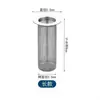 Malla de Drenaje de Acero Inoxidable para Baño, Filtro Antiatascos de Cabello, Filtro Tapón de Agua para Lavabo