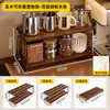 Prateleira de Armazenamento para Mesa de Computador, Estante de Exibição de Múltiplas Camadas para Figuras, Organizador de Mesa para Mesa de Estudo, Mesa de Escritório e Organização de Estação de Trabalho