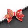 Acessórios de Cartão de Cabelo com Laço e Borla Estilo Chinês de Ano Novo Joias de Grampo de Cabelo Infantil Hanfu Acessórios de Cabelo DIY Antigos Material