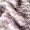 Toalha de fleece coral de malha de urdume 35*75cm, padrão de abacaxi, ondulada d'água, tingimento catiônico, macia e fofa