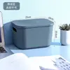 Caixa Organizadora de Mesa com Tampa, Organizador de Lanches de Plástico, Cesta de Brinquedos com Gaveta, Cesta para Itens Diversos, Caixa à Prova de Poeira para Armazenamento de Cosméticos