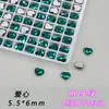 K9 Imitación Huazi 1:1 Piedras de Strass Planas en Forma de Corazón Que No Se Caen, Decoraciones para Fundas de Teléfono, Piedras de Strass Brillantes al por Mayor, Piedras de Strass para Uñas