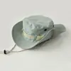 Sombrero Benny Sombrero Beige de Ala Ancha Sombrero de Ala Redonda Cuadros para Hombres y Mujeres Sombrero de Pescador para Exteriores de Montañismo Sombrero de Sol Doble Cara